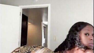 Hung Big Booty Black Shemale