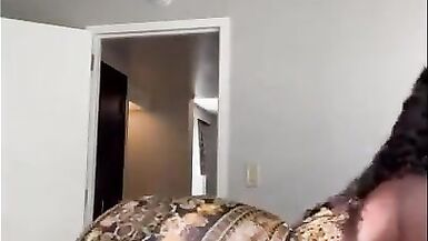 Hung Big Booty Black Shemale - 14 image