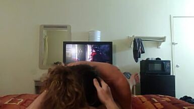 Angel Pussee And TRex Do Motel Foreplay - 1 image