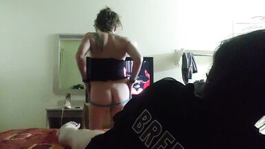 Angel Pussee And TRex Do Motel Foreplay - 3 image