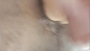 Dildo play at home waiting for the real large dick to ride him as soon - 3 image