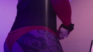 Brazilian Cross Big Ass Webcam! Happy and Dancing! part 2 - 14 image