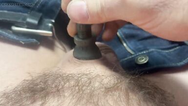 Micropenis meets black pipe - 12 image