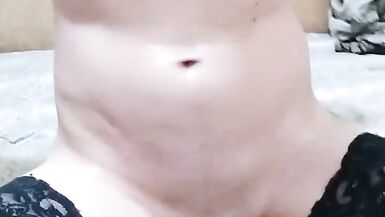 Vladasexytrans show herself body and fuck ass and cum from vibrator - 10 image