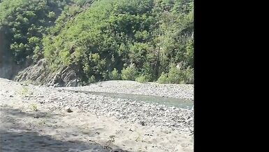 Super GiGi Moon in Summer Vibes secretly blowing her BF Sexy Babe in Nature with her GODDESS Body - 6 image