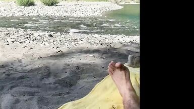 Super GiGi Moon in Summer Vibes secretly blowing her BF Sexy Babe in Nature with her GODDESS Body - 7 image