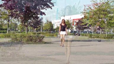 TGIRL wears very short Skirt in Public - Transgender - 12 image