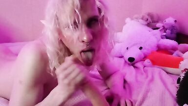 Elf trans-girl trained her skills! - 12 image