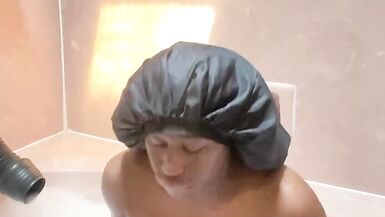 Come Take A Bath Wit Me DADDY Let Me Bathe Swallow & Ride You - 9 image