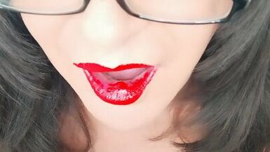 Slutty trans girl cumming