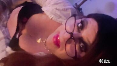 Krissy Sweets high heels compilation stroking her she cock - 4 image