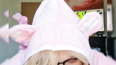 I am your cute Sissy Girlfriend with big tits, tight pussy and a small clitty - 5 image