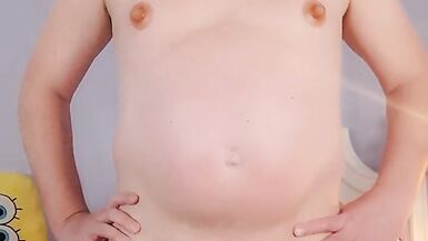 Dirty, nasty redhead tranny whore cums for you! - 10 image