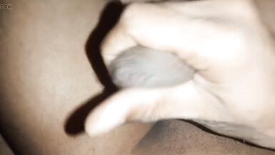 Hot Shemale TS DaElla Masturbating And Self POV Cumming Close-Up - 11 image