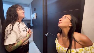 Shemale and two girls fuck a tantaly sex doll - 14 image