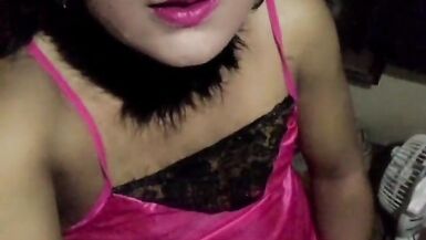 Enjoying my crossdressing with a lot of sperm - 7 image