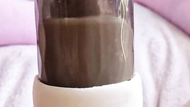 Pumped my tiny Clitty to a huge big fat cock and got Blowjob - 11 image