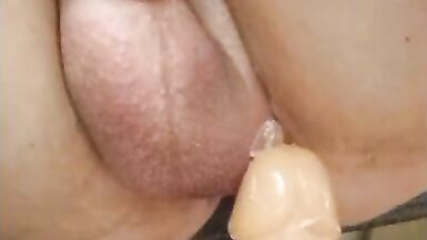 Cruising whilst being filled with fake cum flowing from my asshole - 5 image