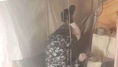 Hanging out in a summer dress and tight rubber skirt - 12 image