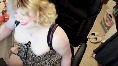 I need a man! Come stroke your cock and edge with me until I cum on my panties for you! - 7 image