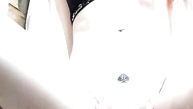 Cumming through the painties - 8 image