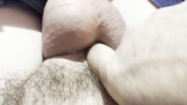 Inverted penis coming inside myself - 4 image