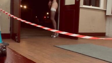 Very risk cd walk . Inside trainStation - 5 image