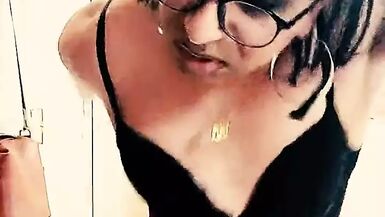 FetishEmmanuella 11 - Red Vinyl Skirt - Cyprus - 1 image