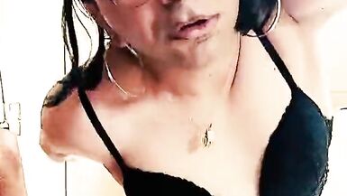 FetishEmmanuella 11 - Red Vinyl Skirt - Cyprus - 13 image