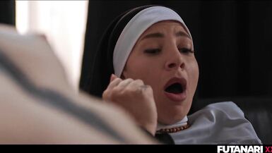 Futa Girls explode with cum after hardcore fuck - 10 image