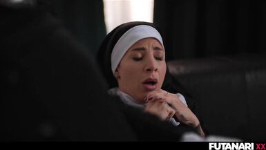 Futa Girls explode with cum after hardcore fuck - 5 image