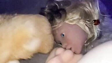 Blonde Sex doll gets fucked - 9 image