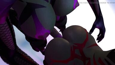 3 Demon Futa Train Fucking - 8 image