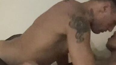 Sucking tranny cock with footjob - 5 image