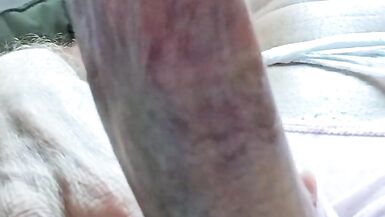 Crossdressing guy Masturbating with white smoking and transparent pink pantie - 8 image