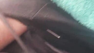 Touching Myself In Car Next to Family - 10 image