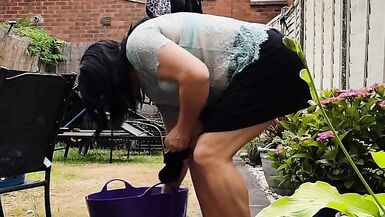 Hanging out my lingerie. - 14 image