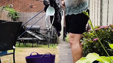 Hanging out my lingerie. - 6 image