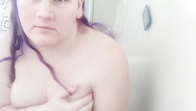 Trans Woman Can't get Hard, Plays with Herself in the Shower - 5 image