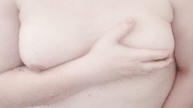 Trans Woman Can't get Hard, Plays with Herself in the Shower