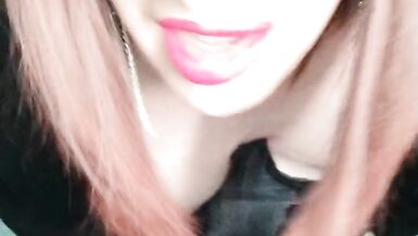 Trans redhead at play - 15 image