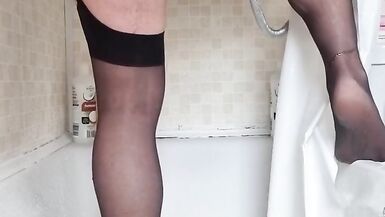 Shower in the lingerie