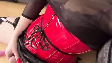 Crossdersser release from cock cage - 6 image