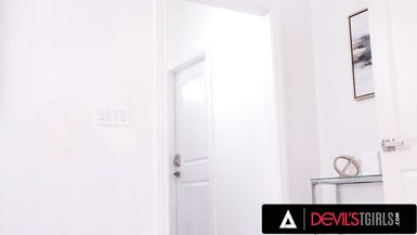 DEVILS TGIRLS - Two Gorgeous Trans Roommates Take Turns Fucking Each Other's Assholes - 3 image