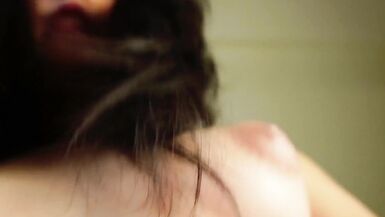 Nerdy classmate makes you serve her cock - 15 image