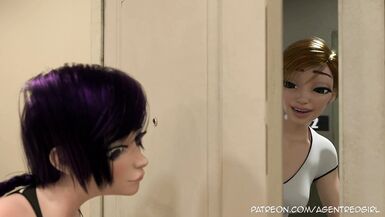 Buck Love - A Futanari Dasher Hooks Up With One Of Her Delivers!