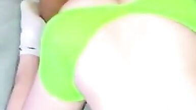 Guy Sucks Shemale While Getting Fucked By Another