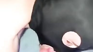 Guy Sucks Shemale While Getting Fucked By Another - 13 image