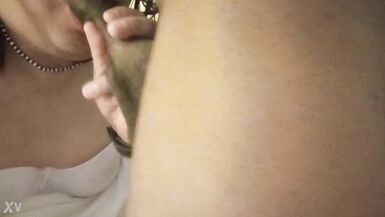 Sucking another huge black cock - 14 image