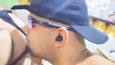 I put Sthefany on 4, I sucked her ass, I punched her cock and she moaned deliciously - 4 image